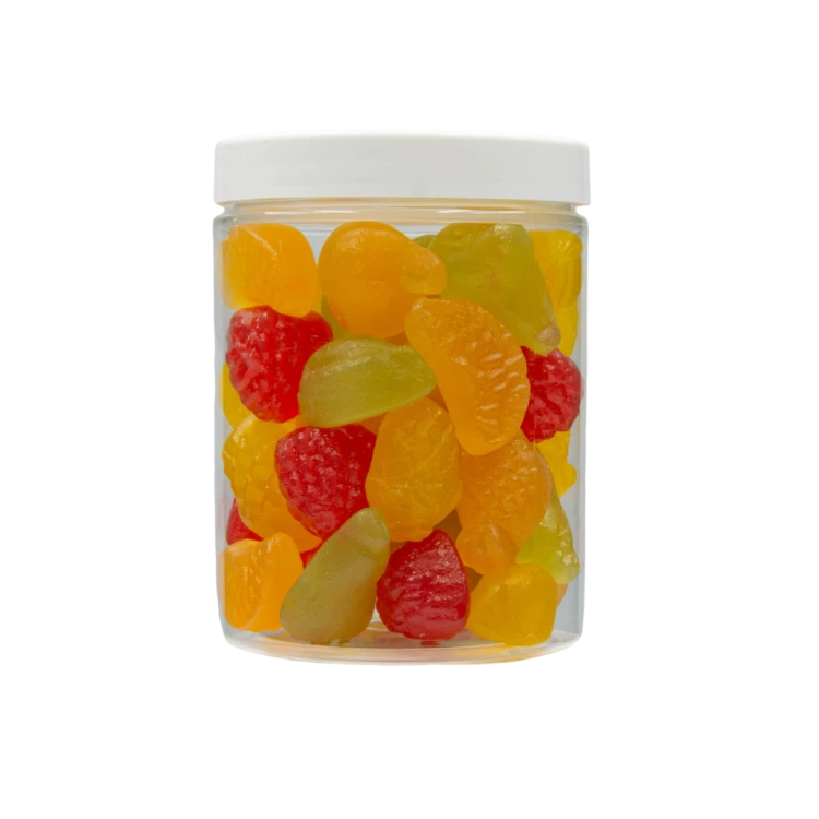 Żelki Wegańskie "Mix Owoców" 200g o smaku owocowym