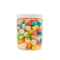 Żelki "Mini Jogurtowo-Owocowe" w cukrze 200g o smaku jogurtowo-owocowym