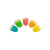 Żelki "Mini Jogurtowo-Owocowe" w cukrze 200g o smaku jogurtowo-owocowym