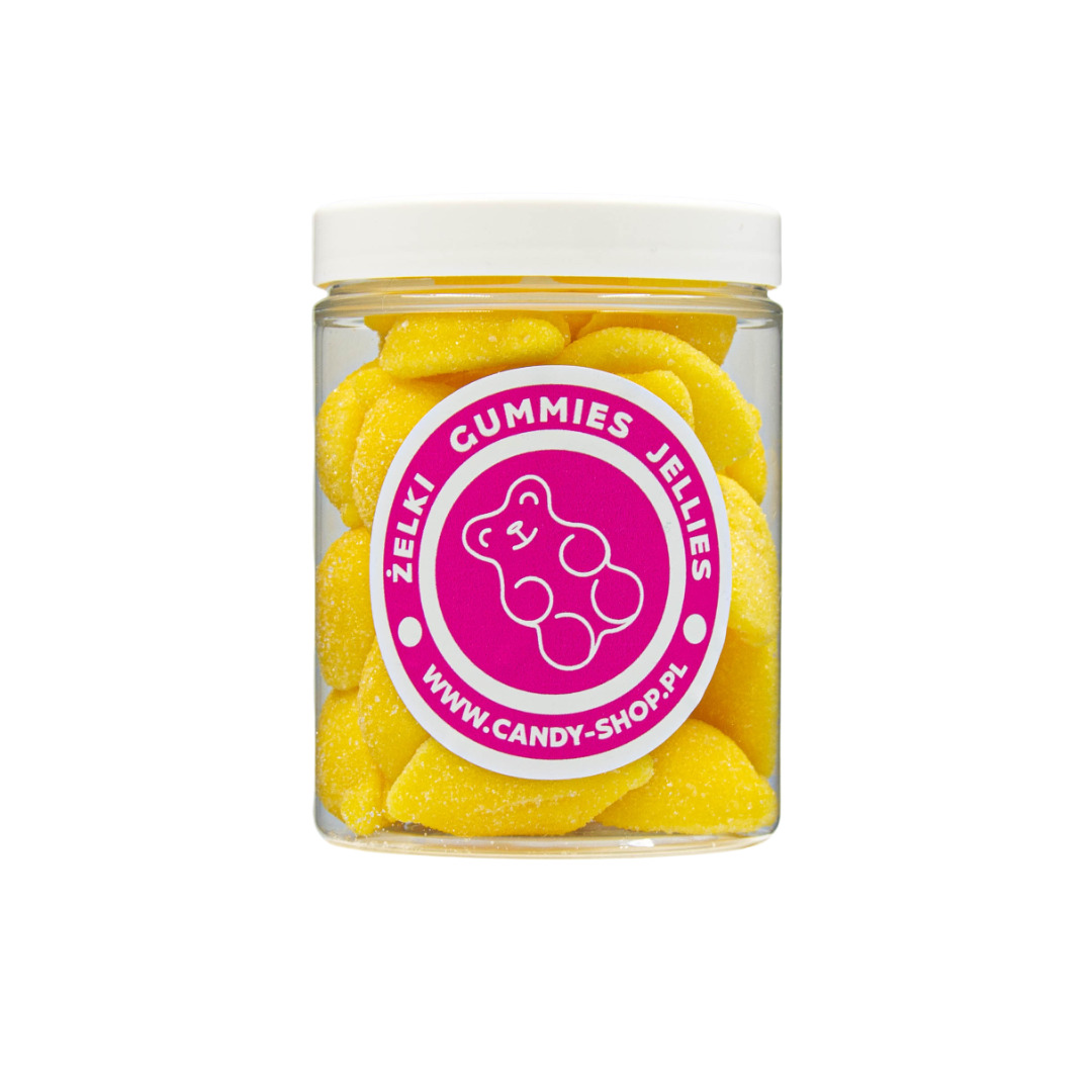 Żelki "Piankowe Cytrynki" 200g o smaku cytrynowym