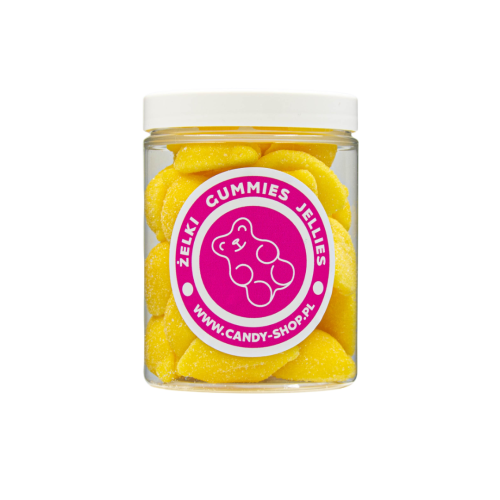 Żelki "Piankowe Cytrynki" 200g o smaku cytrynowym