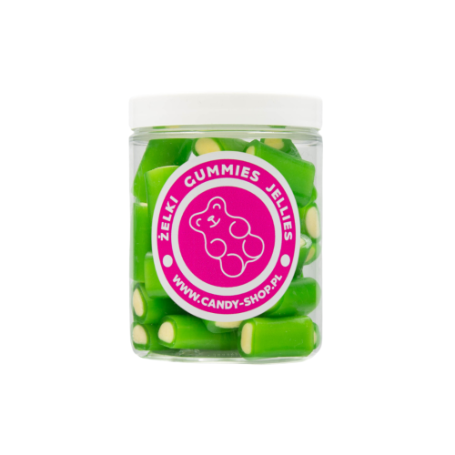 Żelki "Kabelki" 200g o smaku limonkowym