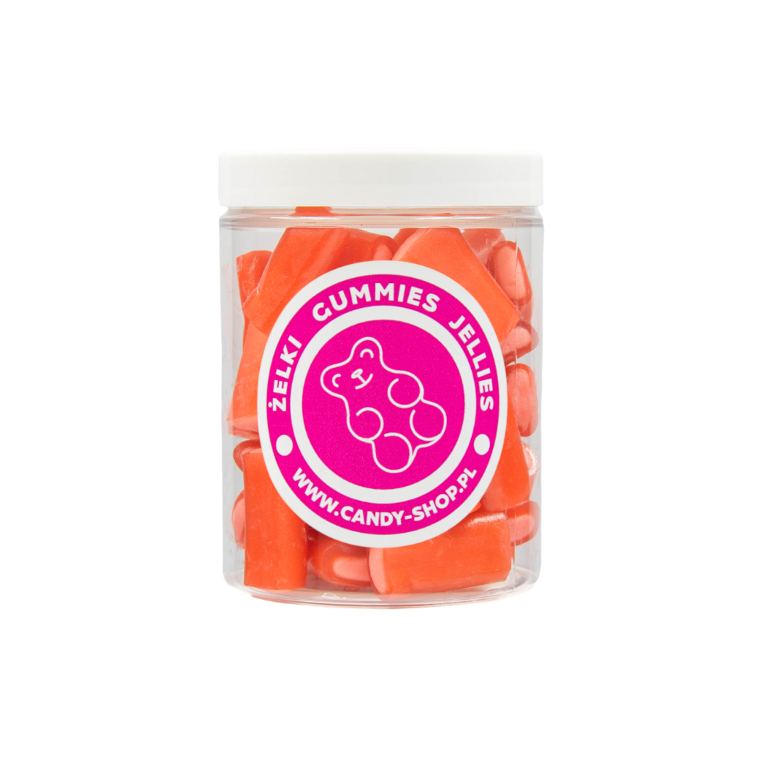 Żelki "Kabelki" 200g o smaku gumy balonowej