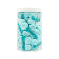 Pianki "Niebieskie Motylki" 90g o smaku owocowym