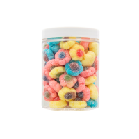 Żelki "Mini Kwiatki Kolorowe" w cukrze 200g o smaku owocowym