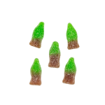 Żelki "Mini Butelki Cola Lime" 200g o smaku coli i limonki