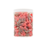Żelki "Mini Butelki Cola Cherry" 200g o smaku coli i wiśni