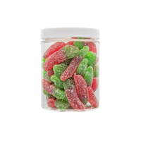 Żelki "Papryczki Chili" w cukrze 200g lekko pikantne o smaku wiśniowym