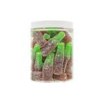 Żelki "Butelki Cola Lime" 200g o smaku coli i limonki