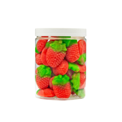 Żelki "Soczyste Truskawki" 200g o smaku truskawkowym