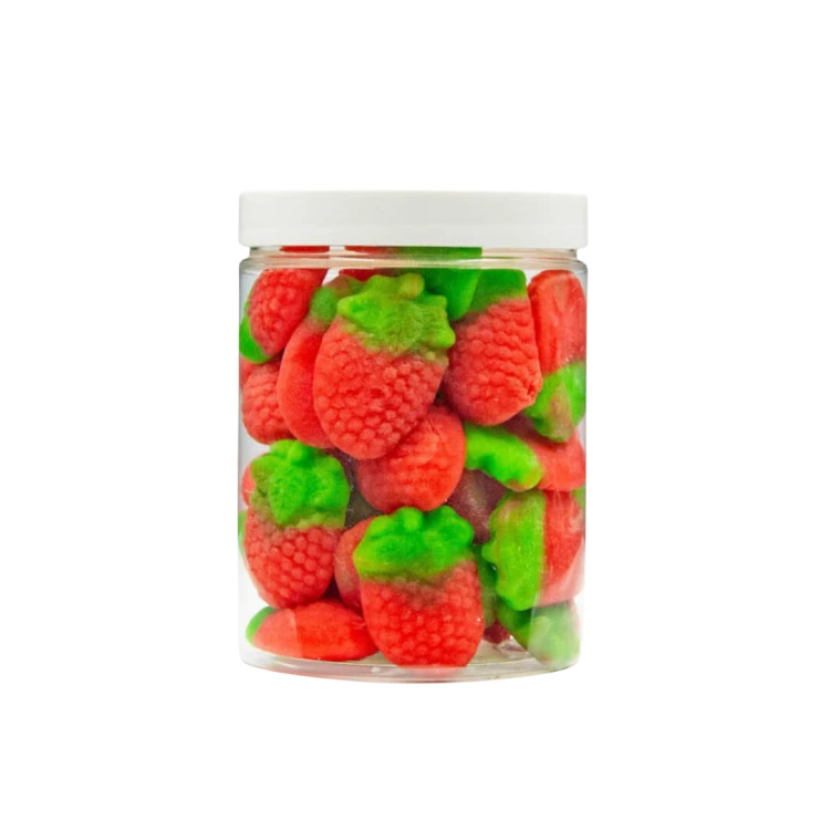 Żelki "Soczyste Truskawki" 200g o smaku truskawkowym