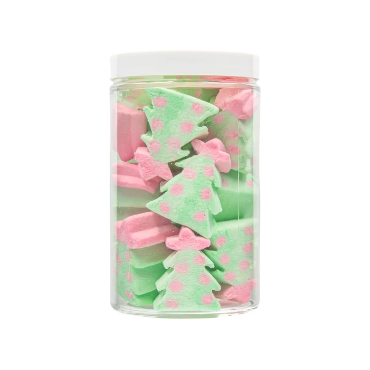 Pianki "Choinki z Bombkami" 100g o smaku waniliowym