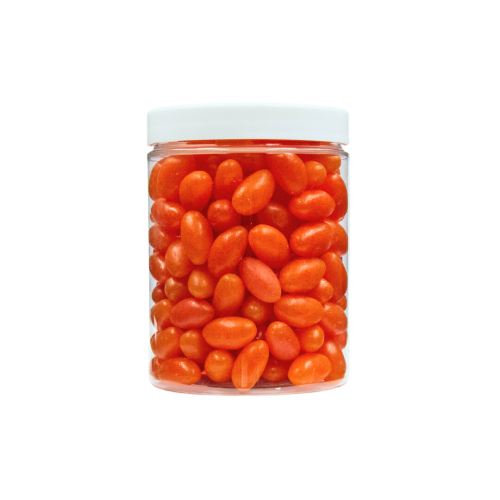 Żelki "Pomarańczowe Fasolki Jelly Beans" 300g o smaku pomarańczowym