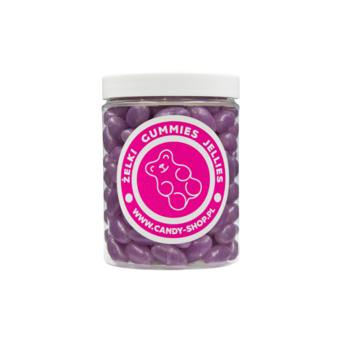 Żelki "Fioletowe Fasolki Jelly Beans" 300g o smaku winogronowym