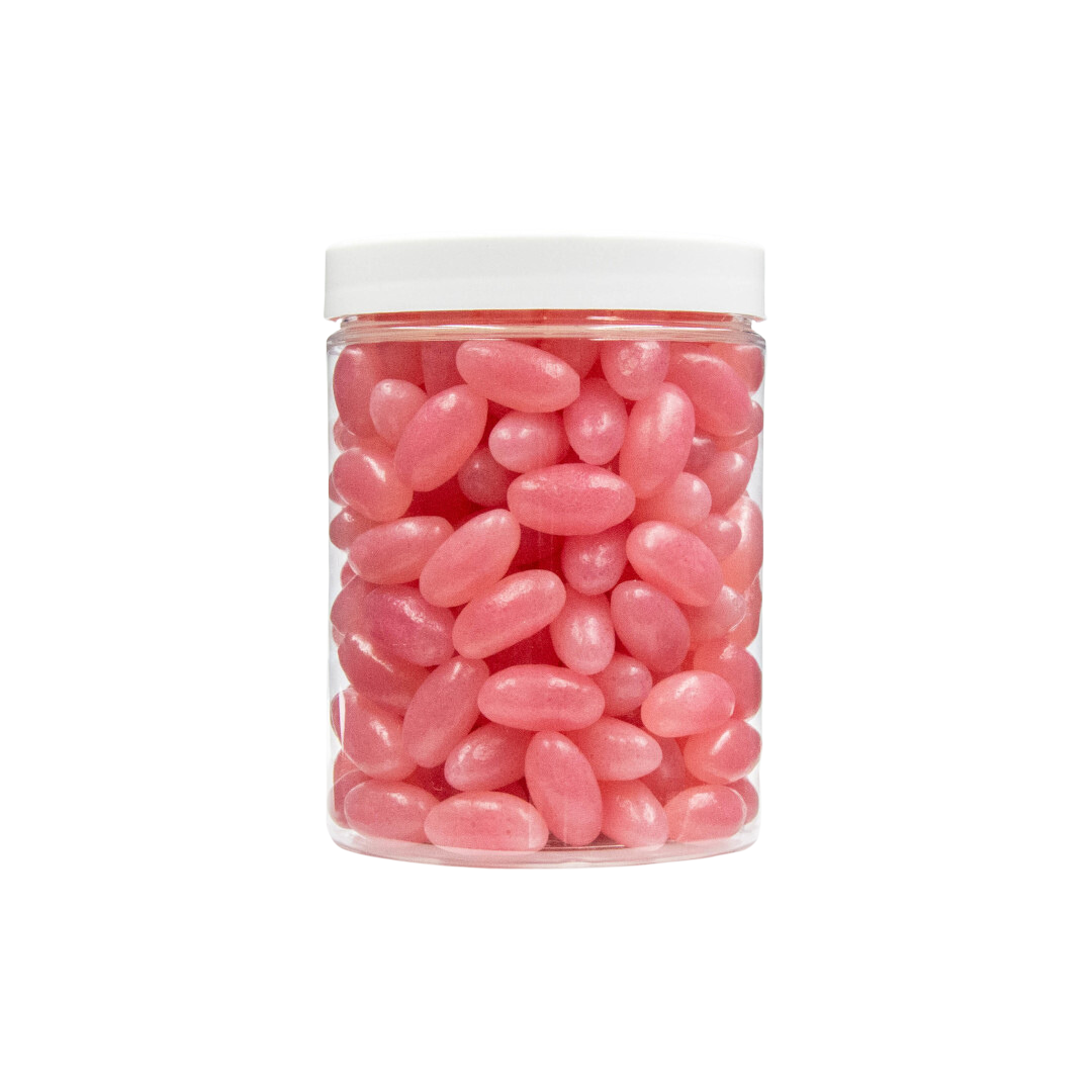 Żelki "Różowe Fasolki Jelly Beans" 300g o smaku waty cukrowej