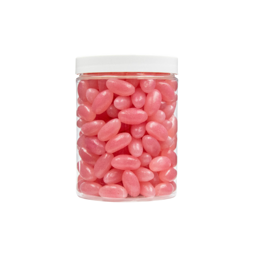 Żelki "Różowe Fasolki Jelly Beans" 300g o smaku waty cukrowej