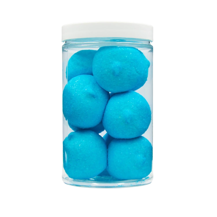 Pianki "Okrągłe Niebieskie" 90g o smaku jagodowym
