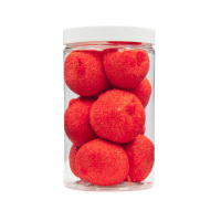 Pianki "Okrągłe Czerwone"  90g o smaku truskawkowym