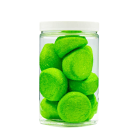 Pianki "Okrągłe Zielone" 90g o smaku jabłkowym
