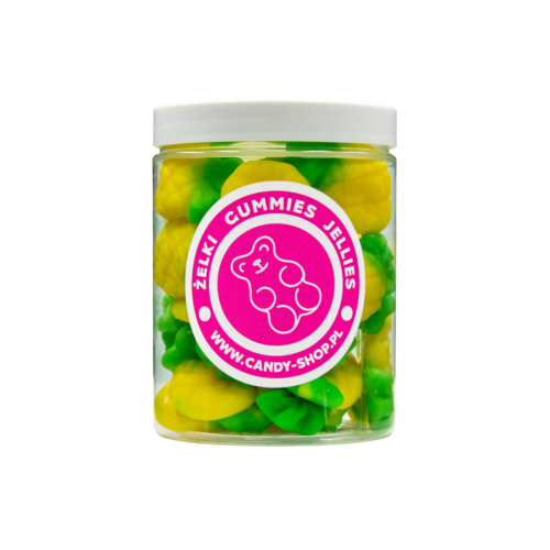 Żelki "Ananaski"  200g o smaku ananasowym