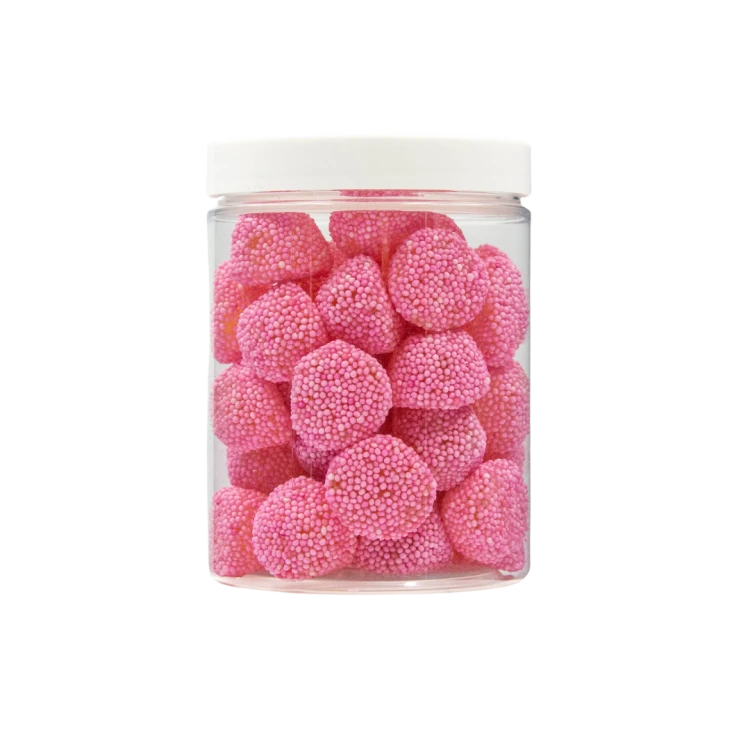 Żelki "Różowe Malinki Jeżynki"  200g o smaku owocowym