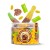 Słoik "Cola Cytrynowa - Lemon Coke Candy Mix" z Żelkami i Jelly Beans 450g o smaku coli i cytryny 500ml