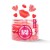 Słoik "KISS ME Pocałuj Mnie! - Lover's Gummies" z Żelkami i Cukierkami Jelly Beans 400g o smaku owocowym 500ml Prezent