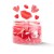 Słoik "KISS ME Pocałuj Mnie! - Lover's Gummies" z Żelkami i Cukierkami Jelly Beans 400g o smaku owocowym 500ml Prezent