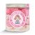 Słoik "Gwiazdki Różowe - Baby Stars Pink" na Baby Shower dla Dziewczynki z Piankami 200g o smaku owocowym 750ml