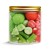 Słoik "Mix Świąteczny - Christmas Candy" z Żelkami i Piankami 400g o smaku owocowym 750ml