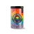 Słoik "Tęczowy - Rainbow" z Żelkami Jelly Beans 400g o smaku owocowym 400ml
