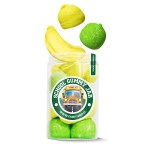 Słoik "Szkolny Owocowy - School Gummy Jar" z Piankami 100g Prezent dla ucznia na zakończenie szkoły 400ml