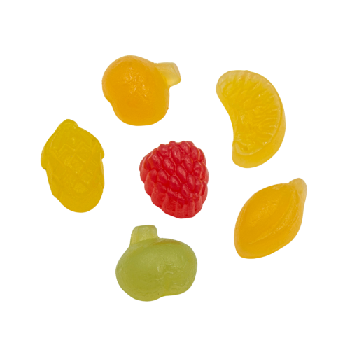 Żelki Wegańskie "Mix Owoców" 1kg o smaku owocowym