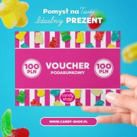 Voucher Podarunkowy 100zł do sklepów Candy Shop