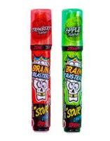 Brain Blasterz Sour Candy Spray 28ml Mega kwaśny spray o smaku jabłkowym lub truskawkowym