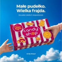 Happy Kids Candy Mystery Box Pudełko Niespodzianka dla Dzieci Surprise Box Słodycze Prezent na Dzień Dziecka