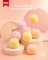 Pianki "Okrągłe Żółte Pastelowe" 900g o smaku bananowym