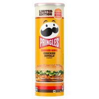 Pringles Burger King Chicken Royal 165g Chipsy ziemniaczane o smaku burgera z kurczakiem