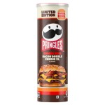 Pringles Burger King Bacon Double Cheese XL 165g Chipsy ziemniaczane o smaku cheeseburgera z bekonem