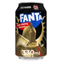 Fanta Dark Cherry 330ml o smaku ciemnych wiśni