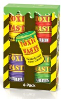 Toxic Waste 4 Pack Mix 168g Ekstremalnie kwaśne cukierki