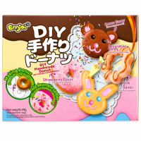 Ennjoy DIY Handmade Donut 44g Zestaw zrób to sam  Donut o smaku truskawkowo-czekoladowym
