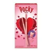 Glico Pocky Rose 33g Paluszki o smaku różanym