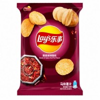 Lay's Numb & Spicy Hot Pot Flavour 70g Chipsy ziemniaczane o smaku azjatyckiego ostrego dania hotpot