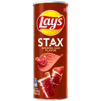 Lay's Stax Spanish Ham  90g Chipsy ziemniaczane o smaku hiszpańskiej szynki