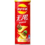Lay's Stax Barbecue 90g Chipsy ziemniaczane o smaku barbecue