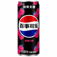 Pepsi Raspberry ZERO SUGAR 330ml Napoj gazowany o smaku malinowym BEZ CUKRU
