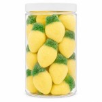 Kwaśne Pianko- Żelki "Cytrynki" 90g o smaku cytrynowym