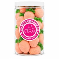 Kwaśne Pianko Żelki Pomarańcze 90g o smaku pomarańczowym