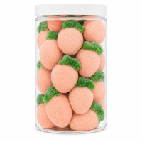 Kwaśne Pianko- Żelki "Pomarańcze" 90g o smaku pomarańczowym